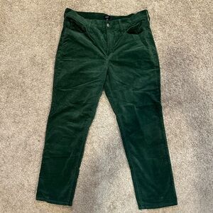 Green Corduroy Pants